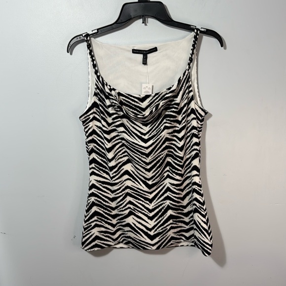 White House Black Market‎ Camisole Zebra Pattern Sleeveless in Size S  NWT - Picture 2 of 13